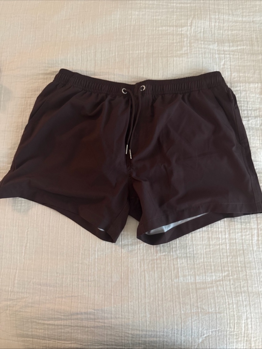 NEW Men's Vacay Brown Swim Trunks Large